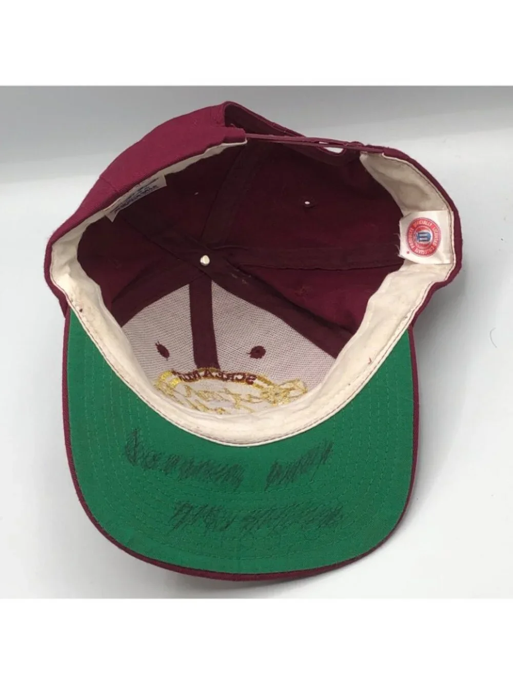 Boston College Screamin Eagles Maroon Adjustable Snapback Hat Cap BC The Game
